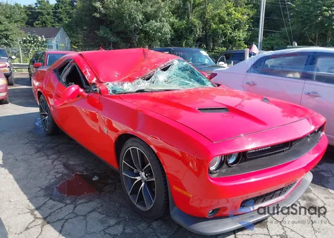 2015 Dodge Challenger R/T Scat Pack из США, поврежденный, VIN 2C3CDZFJXFH913329
